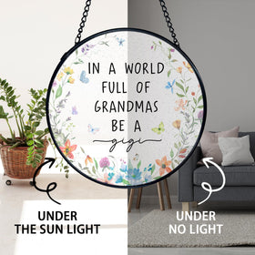 TNUW Gigi Gifts window ambiance created by sunlight reflections
