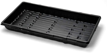 TO Plastics 1020 plant tray without holes, sturdy, reusable for seed starting and microgreens.