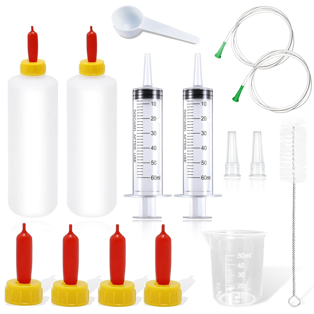 TOAINRSI lamb-goat-kid feeding kit on farm for efficient bottle feeding