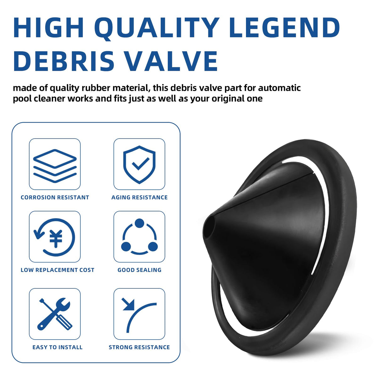 Tobaiwind EU9 valve compatible with Legend and Platinum Pentair cleaners.