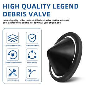 Tobaiwind EU9 valve compatible with Legend and Platinum Pentair cleaners.