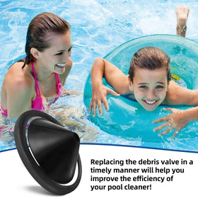 Tobaiwind pool cleaner accessory enhances debris containment during cleaning.