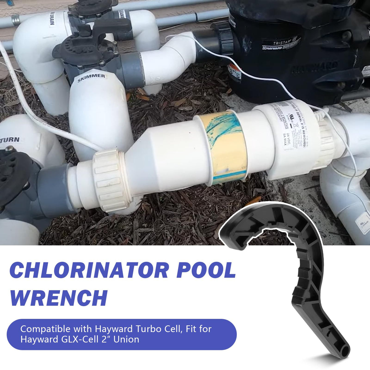 Tobaiwind ergonomic handle offers comfortable grip for faster pool maintenance.