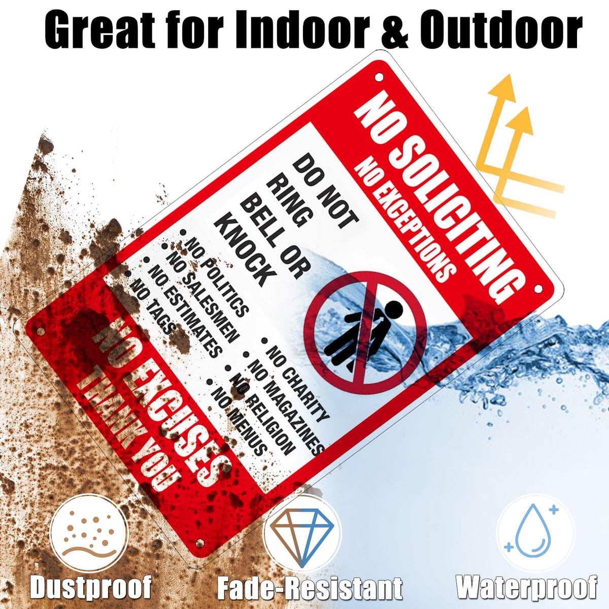 ToBeAce sublimation metal sign blank aluminum coating provides smooth transfer surface.
