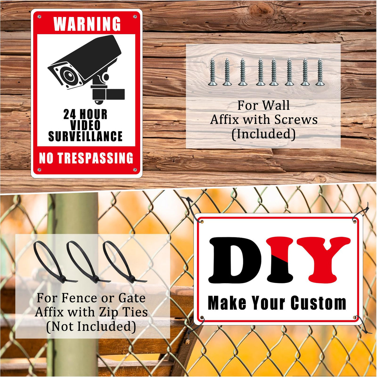 ToBeAce sublimation metal sign blank suited for outdoor or indoor displays.