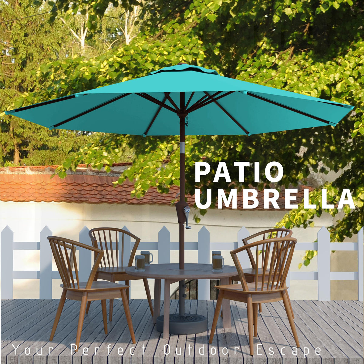 Perfect for decks, pools, beaches, and backyards during outdoor seasons.