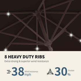 Tobeos sunproof and fade-resistant fabric withstands outdoor conditions.