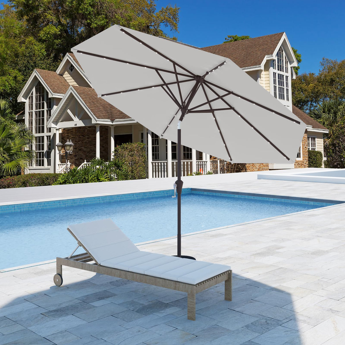 Tobeos easy setup and quick storage for patios and beaches.