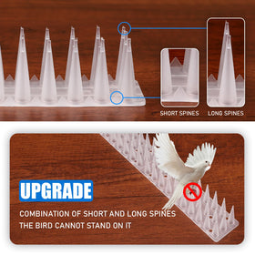 TOBWOLF easy-installation spikes mount quickly with screws, zip ties, or adhesive tapes.