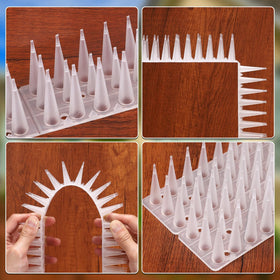 TOBWOLF weather-durable propylene spikes endure sun and rain for outdoor use.