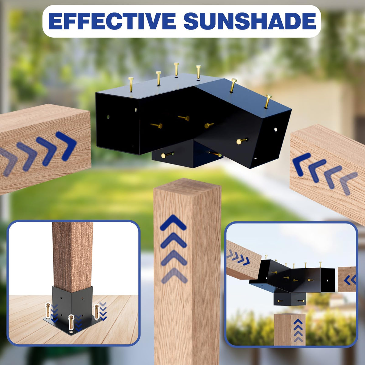 Weatherproof TOCRETOARE design resists rain and wind for outdoor use.