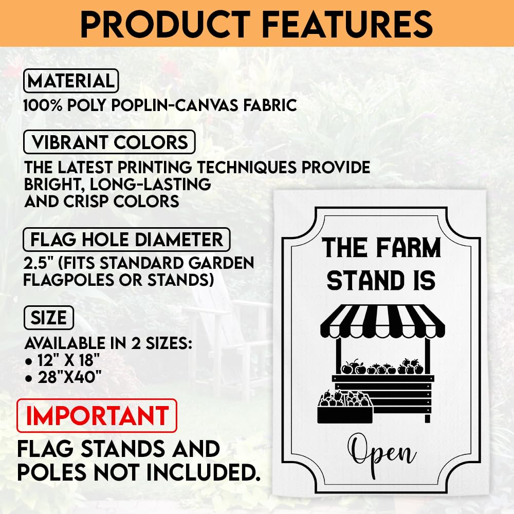 TODOLIA 12x18 garden flag showcases durable fabric for outdoor use.
