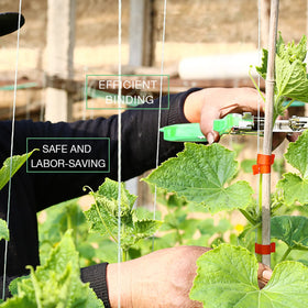 TOGETDREAM 10,000 staples box provides sturdy ties for plants.