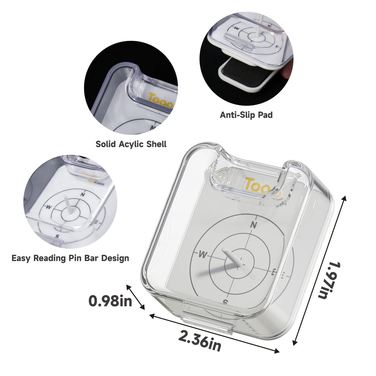 Togo POWER Solar Angle Guide durable outdoor design suits field use.
