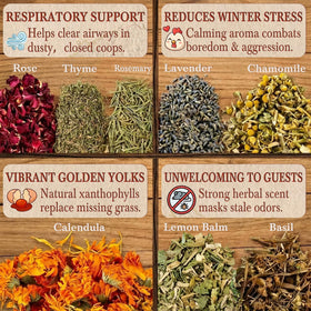TOHONGADON 8-botanical blend close-up with calendula and lavender for soothing coop scent.
