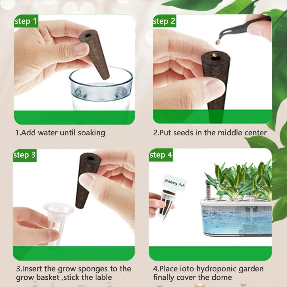 TOJOHIYI seed pod labels stick firmly for organized, long-lasting plant labeling.