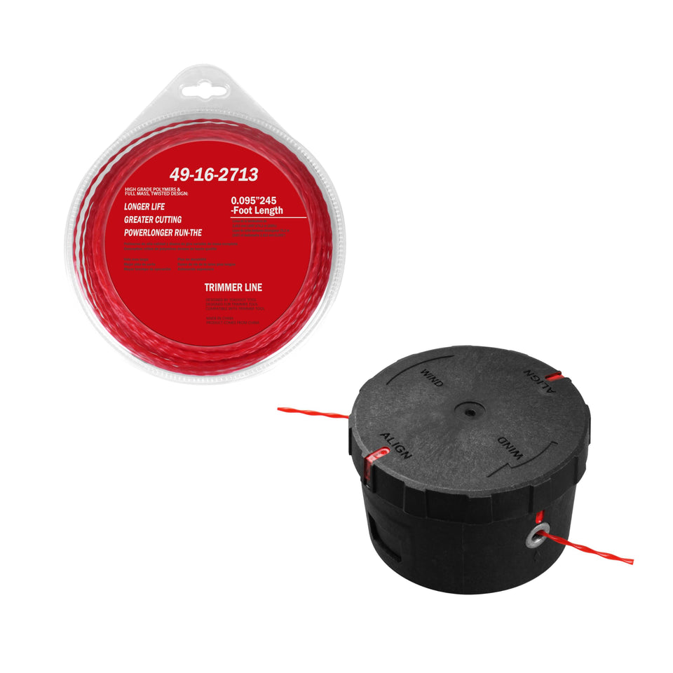 TOKDOOT Easy Load head for Milwaukee 49-16-2714 enables fast line changes
