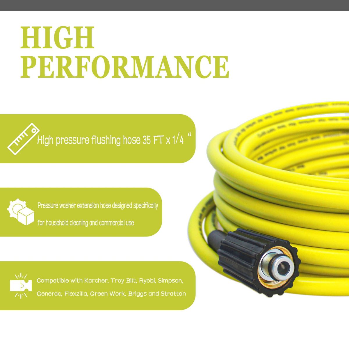 TOKDOOT RY31HPH01 ideal for outdoor cleaning tasks like cars and patios