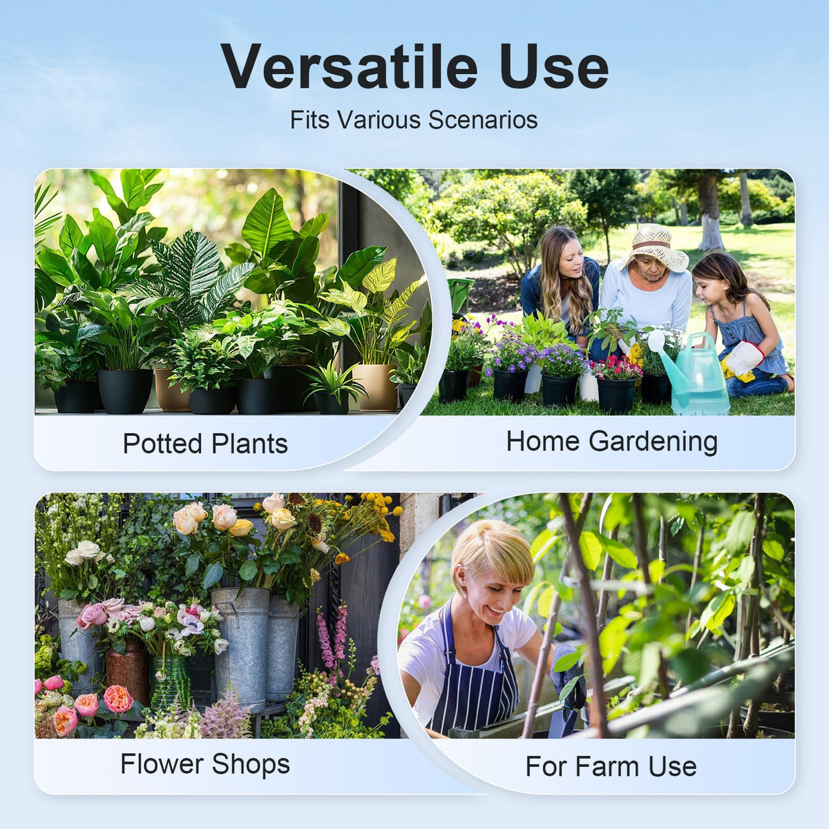 Tokyzexi plant stem supports for garden use and versatile placements