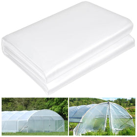 ToLanbbt 16x26ft clear greenhouse film for even sunlight and steady seed germination