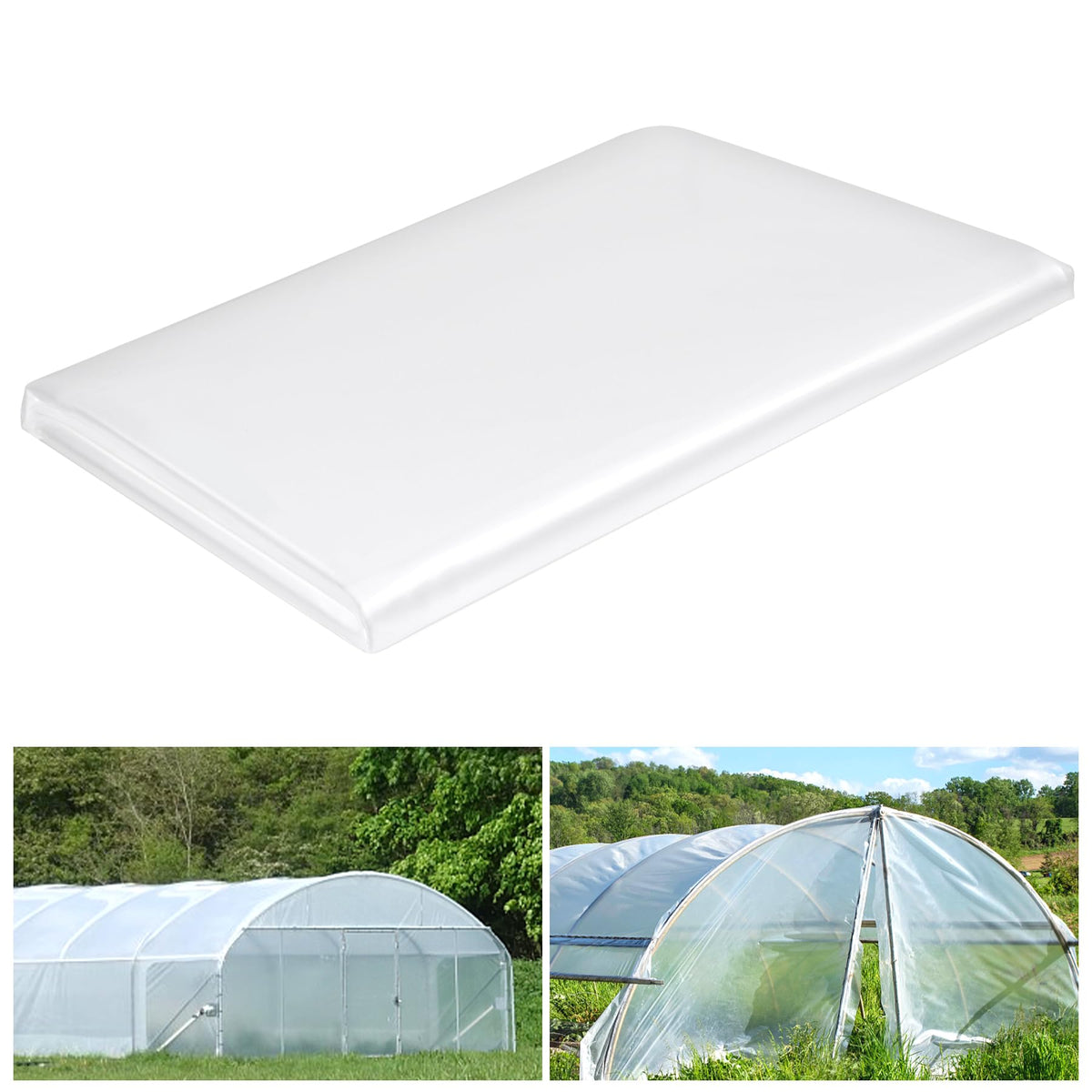 ToLanbbt clear greenhouse film offers a durable cover for year-round gardening.