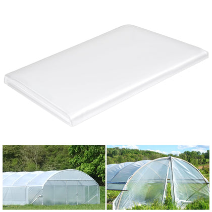 ToLanbbt clear greenhouse film offers a durable cover for year-round gardening.