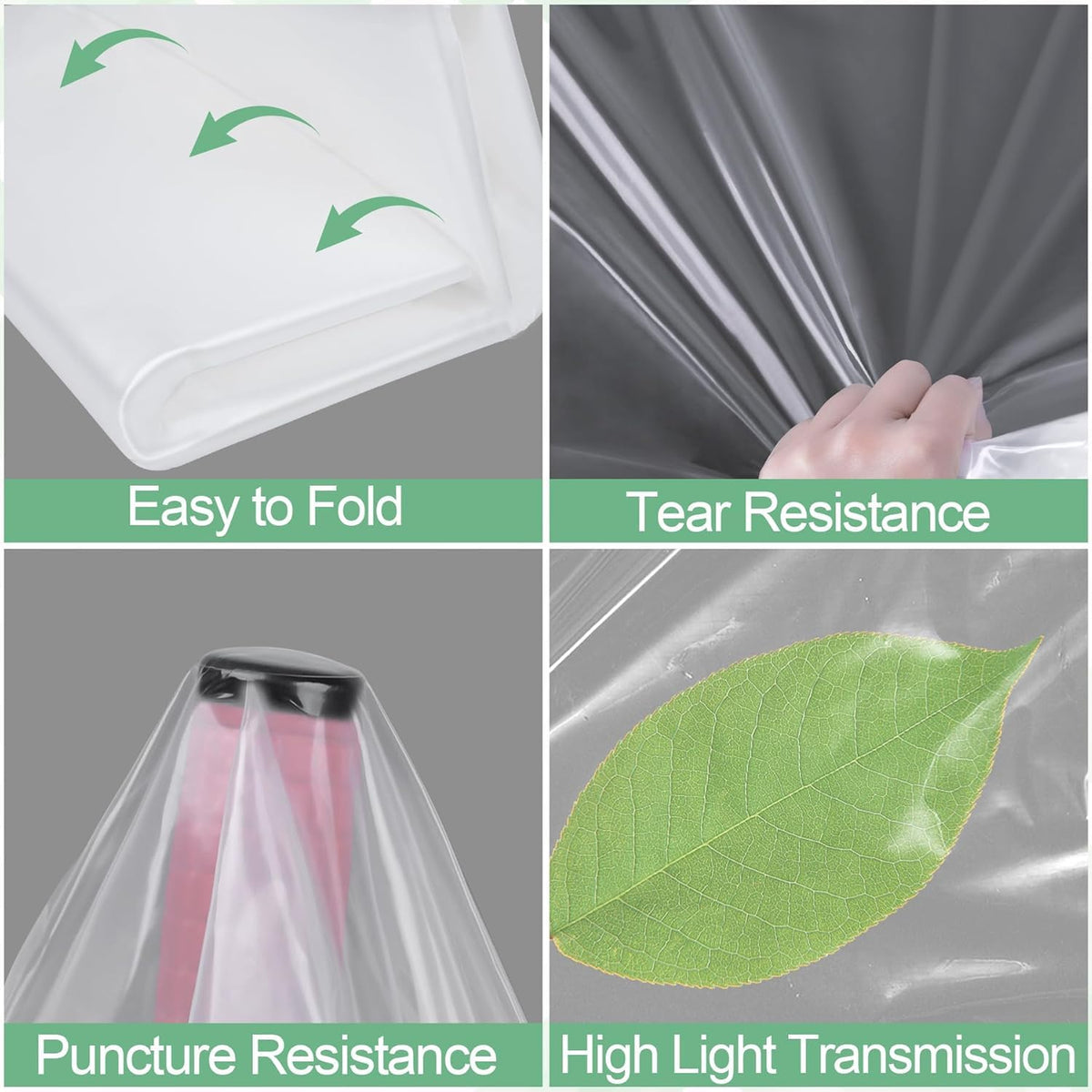ToLanbbt light-transmission greenhouse film evenly warms seedlings and seeds.