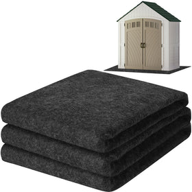 ToLanbbt outdoor shed floor mat waterproof 10-2x8-2 protects floors from spills.