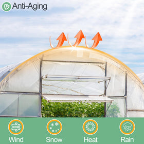ToLanbbt year-round cover protects crops in winter and summer