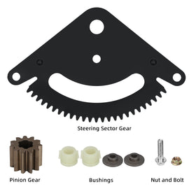 Includes bushing set for smooth mounting and reduced play.