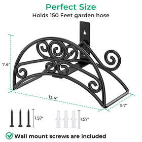 TomCare garden yard hose storage optimizes space and reduces clutter.