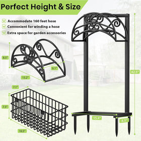 TomCare outdoor hose storage adds durable, weather-ready storage