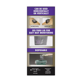 Tomcat Advanced Brand weather-resistant station enduring rain and sun for reliable rodent control.