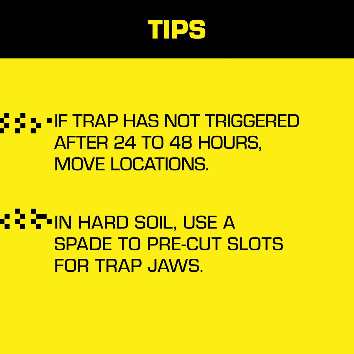 Tomcat Mole Trap heavy-duty construction designed for repeated lawn use.