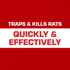 Tomcat Secure-Kill Rat Trap bait-well demonstrates lure-ready area for effective trapping