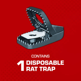 Tomcat Secure-Kill Rat Trap side view highlights compact, user-friendly design
