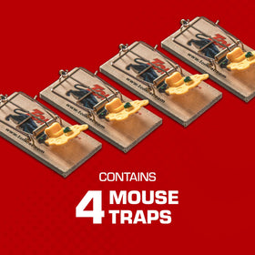 Tomcat wooden mouse trap packaging ready for a value-packed purchase.