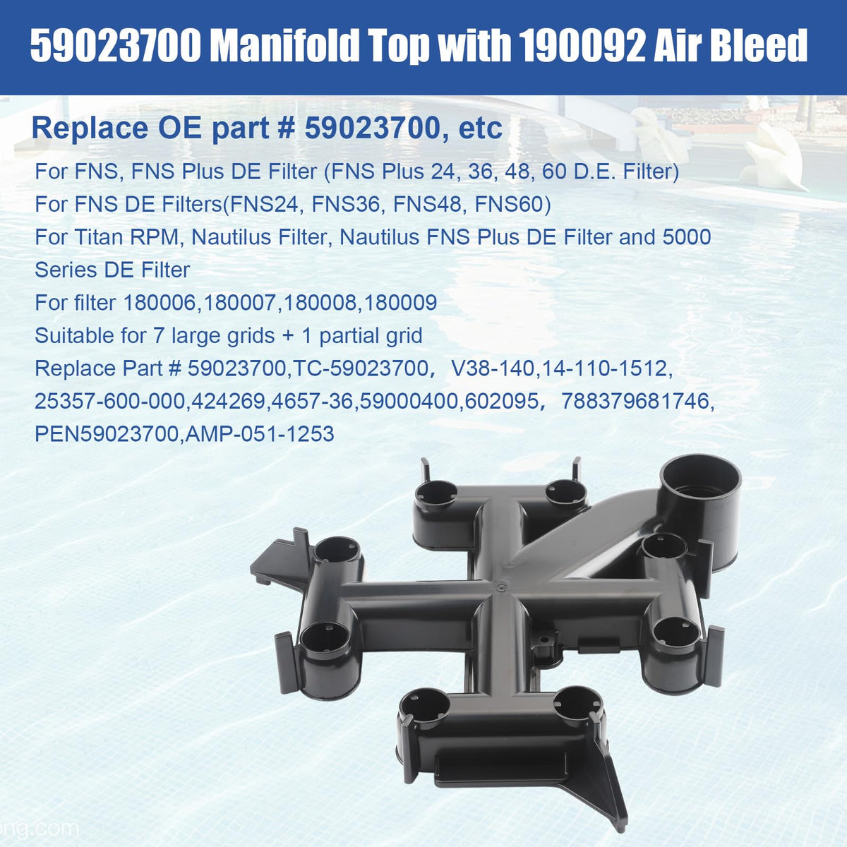 TomGoo manifold installation steps with clip release and swap