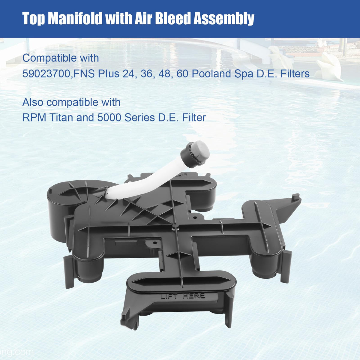TomGoo replacement top manifold 59023700 designed for long-term durability