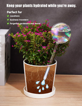 Tomorotec indoor-outdoor use globes with clear water level