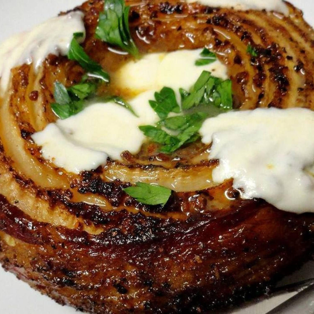 TomorrowSeeds Vidalia onion in salad bowl vibrant mild crunch for recipes.