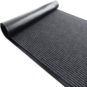 Tonchean 3x10 commercial entrance mat at a doorway, heavy-duty for busy entrances.