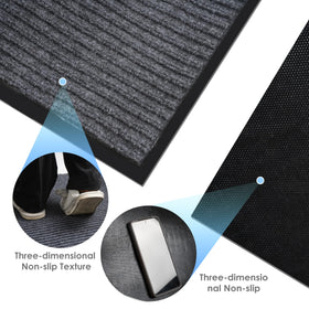 Tonchean high-traffic mat designed for kitchens, garages, and lobbies.
