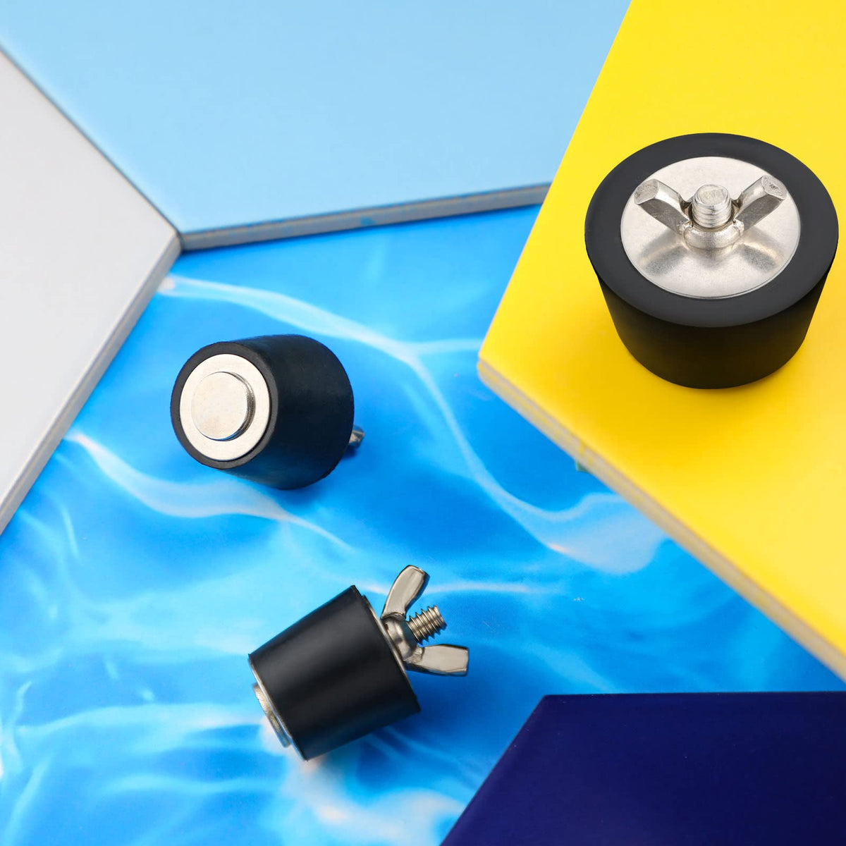 Tondiamo 3-piece pool plug set designed for versatile winter protection