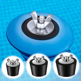 Tondiamo stainless steel bolts shown with rubber plug for secure mounting