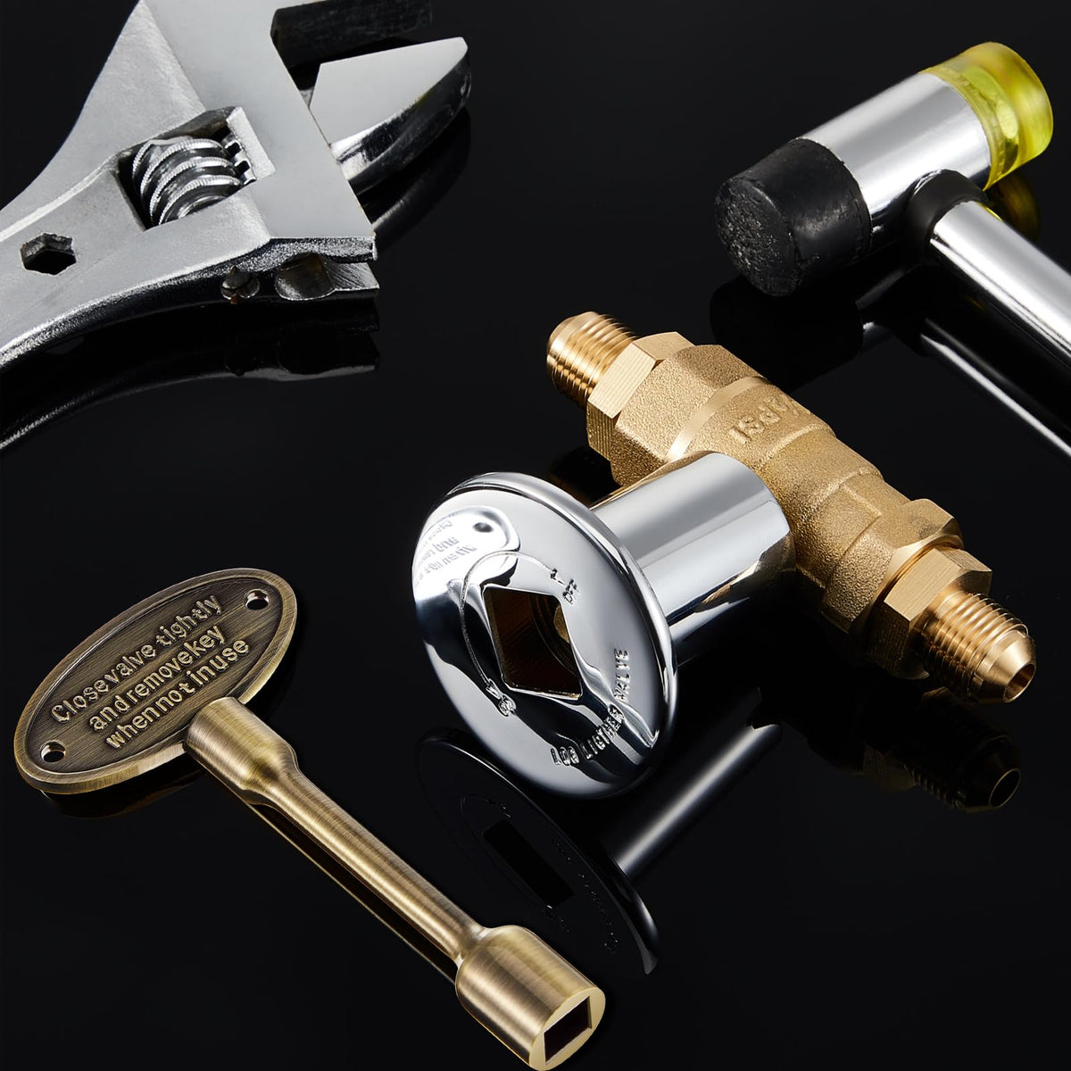 Tondiamo two-pack gas valve keys for replacements or backups