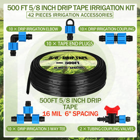 Tondiamo UV-resistant drip tape tubing in action.
