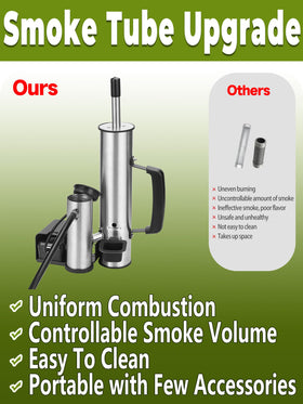 TONFUGLN Refill-cap design, easy top-up without relight during smoking.