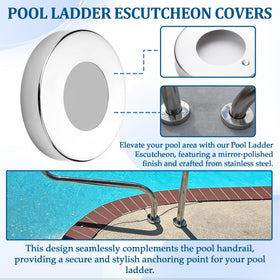 TonGass 304 stainless steel escutcheon plate detail shows durable construction.