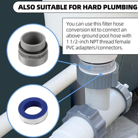 TonGass adapter enables Intex, Coleman, Bestway hoses to fit standard ports